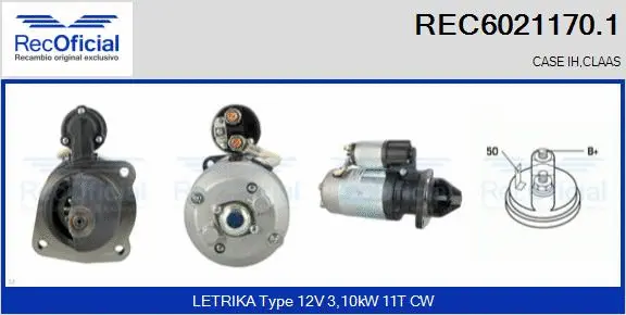 Starter (REC6021170.1)