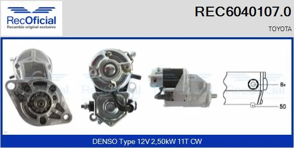 Starter (REC6040107.0)
