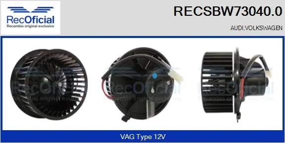 Interior Blower (RECSBW73040.0)