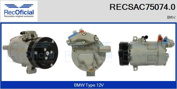 Compressor, air conditioning (RECSAC75074.0)
