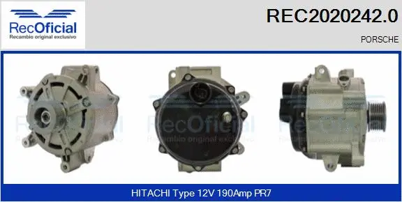 Alternator (REC2020242.0)