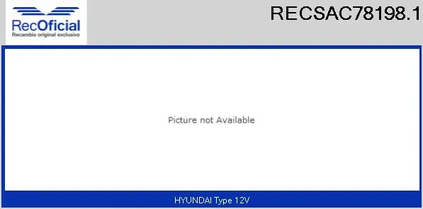 Compressor, air conditioning (RECSAC78198.1)