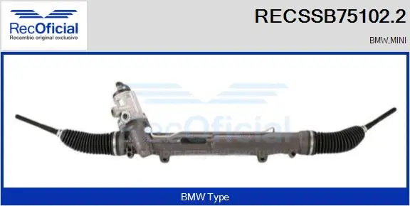Steering Gear (RECSSB75102.2)