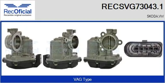 EGR Valve (RECSVG73043.1)