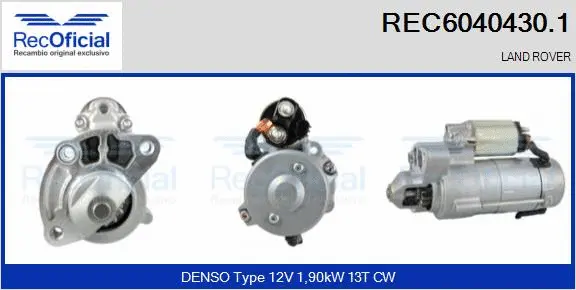 Starter (REC6040430.1)