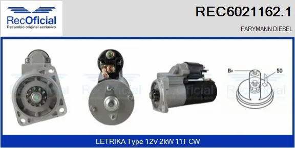 Starter (REC6021162.1)