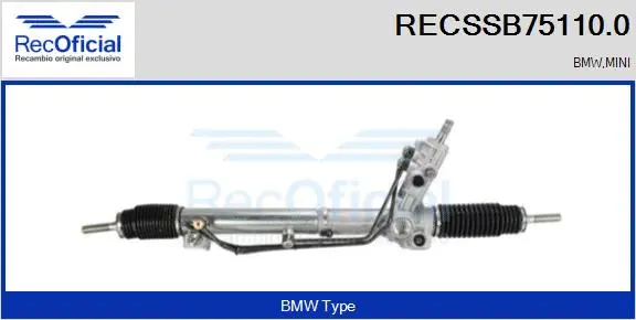Steering Gear (RECSSB75110.0)