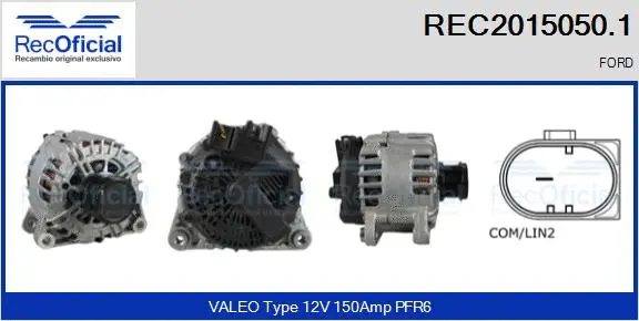 Alternator (REC2015050.1)