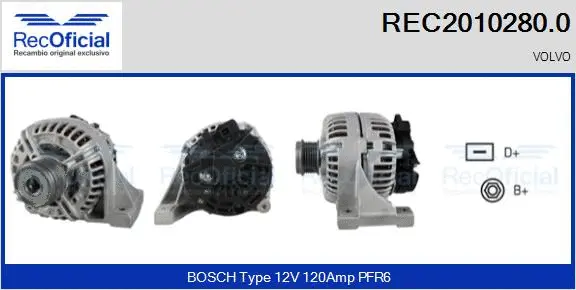 Alternator (REC2010280.0)
