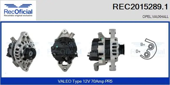 Alternator (REC2015289.1)