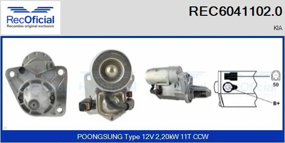 Starter (REC6041102.0)