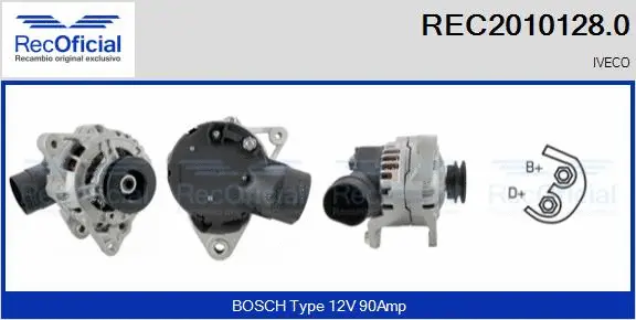 Alternator (REC2010128.0)