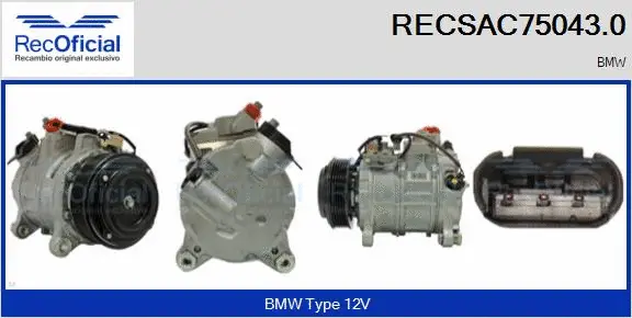 Compressor, air conditioning (RECSAC75043.0)