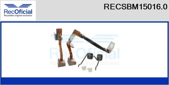 Carbon Brush, starter (RECSBM15016.0)