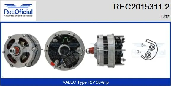 Alternator (REC2015311.2)