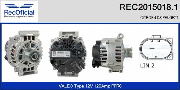 Alternator (REC2015018.1)