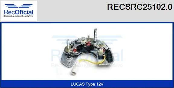 Rectifier, alternator (RECSRC25102.0)