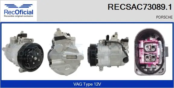 Compressor, air conditioning (RECSAC73089.1)