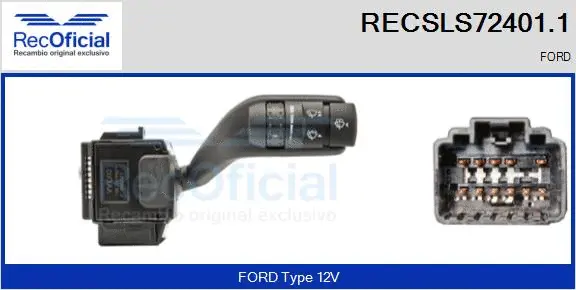 Steering Column Switch (RECSLS72401.1)