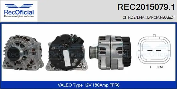 Alternator (REC2015079.1)