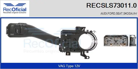 Steering Column Switch (RECSLS73011.0)