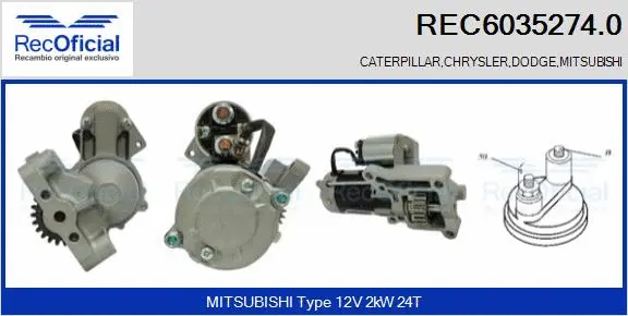 Starter (REC6035274.0)