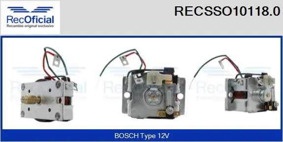 Solenoid Switch, starter (RECSSO10118.0)