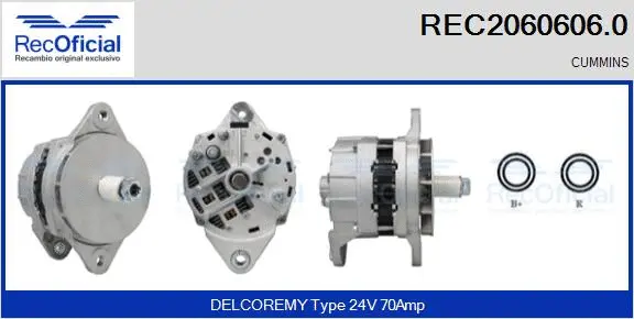 Alternator (REC2060606.0)