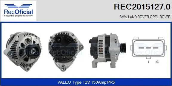 Alternator (REC2015127.0)