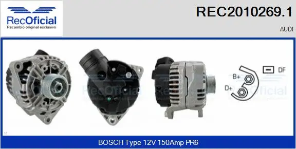 Alternator (REC2010269.1)