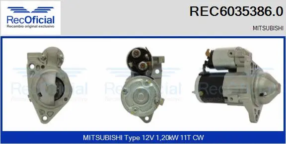 Starter (REC6035386.0)