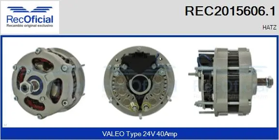 Alternator (REC2015606.1)