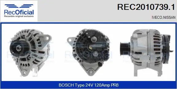 Alternator (REC2010739.1)