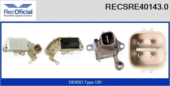 Alternator Regulator (RECSRE40143.0)