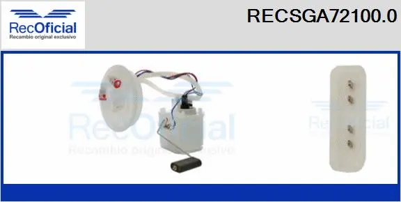 Fuel Feed Unit (RECSGA72100.0)