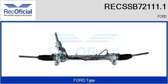 Steering Gear (RECSSB72111.1)