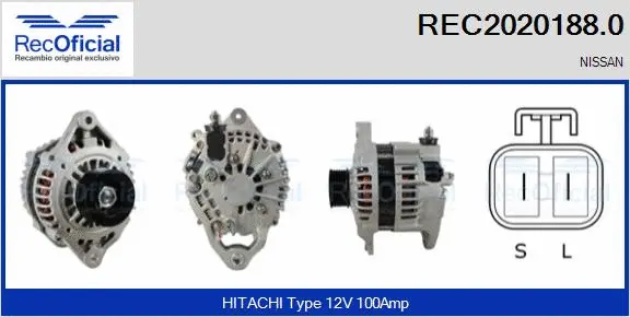 Alternator (REC2020188.0)
