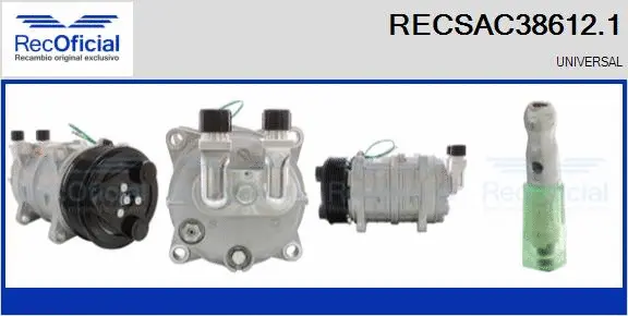 Compressor, air conditioning (RECSAC38612.1)