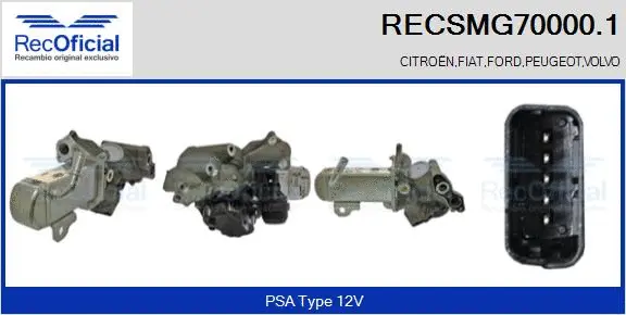 EGR Module (RECSMG70000.1)