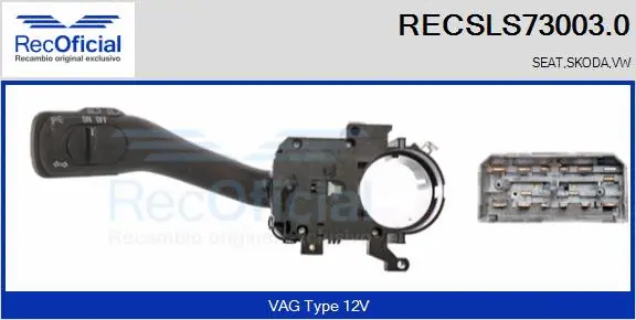 Steering Column Switch (RECSLS73003.0)