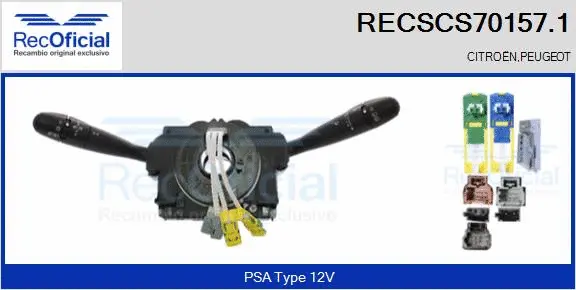 Steering Column Switch (RECSCS70157.1)