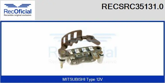 Rectifier, alternator (RECSRC35131.0)