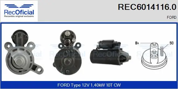 Starter (REC6014116.0)