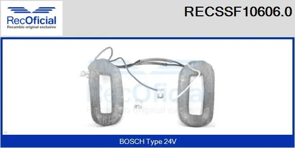 Field Winding, starter (RECSSF10606.0)