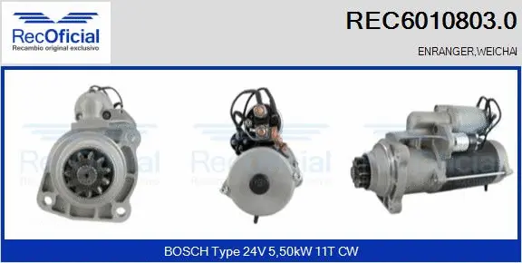 Starter (REC6010803.0)