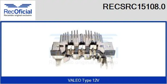 Rectifier, alternator (RECSRC15108.0)