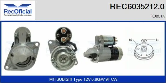 Starter (REC6035212.0)