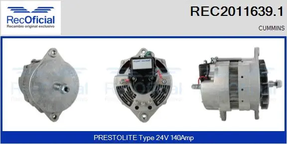 Alternator (REC2011639.1)