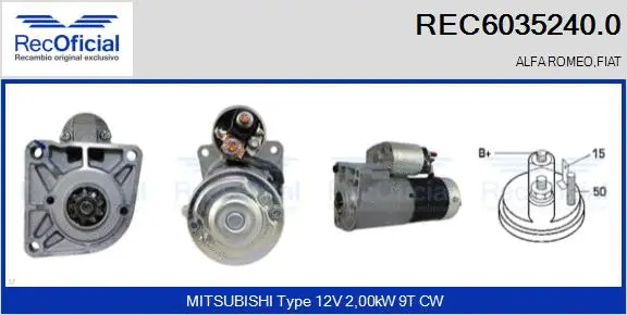 Starter (REC6035240.0)