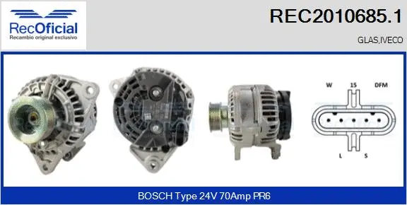 Alternator (REC2010685.1)